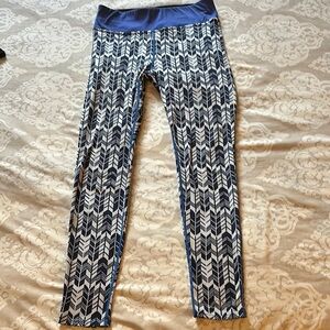 L.L. Bean Blue Patterned Women's bottoms